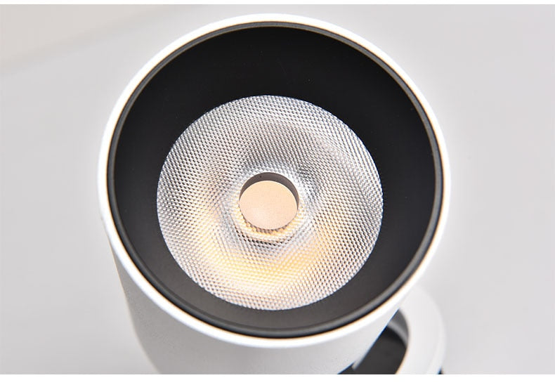 NEW LED spotlights embedded ceiling light living room simple Nordic Adjust up down left and right 7W 12W COB downlight