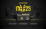 NEW Nitecore nu25 XP-G2 S3 WHITE+CRI+RED USB Rechargeable Headlight Headlamp