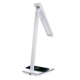 New LED Desk Lamp Table Lamp Folding 4 Light Color Temperature Book Light with Wireless Desktop Charger USB Output Bottom Foam