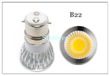 LED Dimmable 3W 5W GU10 E27 B22 E14 GU5.3 MR16 LED COB Spotlight led downlight Bulb droplight light lamp Light lighting