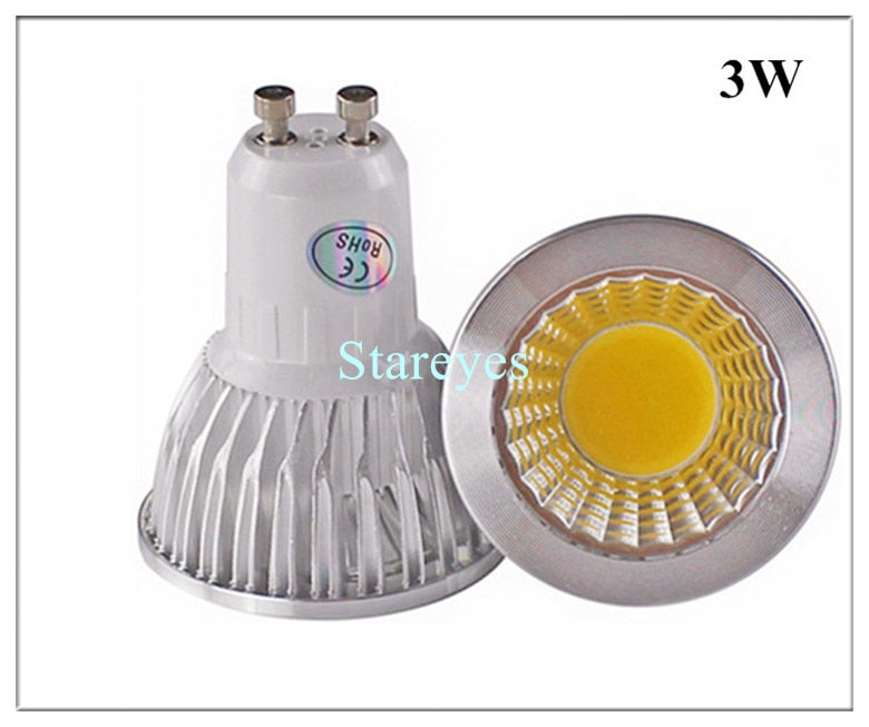 LED Dimmable 3W 5W GU10 E27 B22 E14 GU5.3 MR16 LED COB Spotlight led downlight Bulb droplight light lamp Light lighting