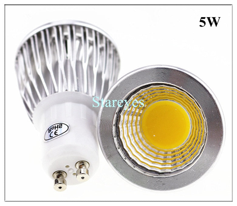 LED Dimmable 3W 5W GU10 E27 B22 E14 GU5.3 MR16 LED COB Spotlight led downlight Bulb droplight light lamp Light lighting