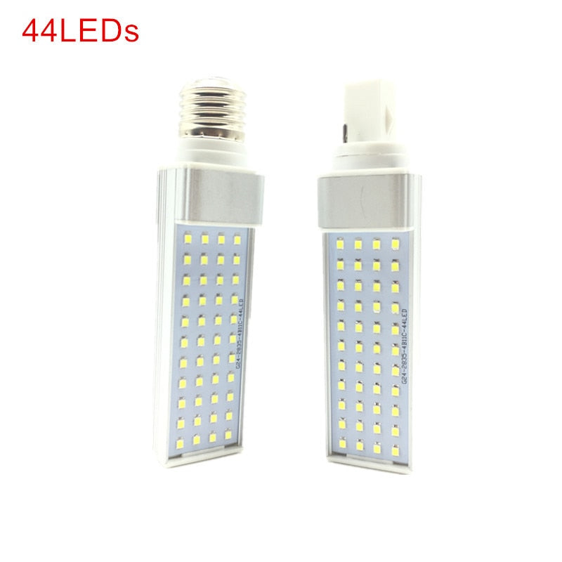 G23/E27/G24 LED Horizontal Bulb 7W 9W 11W 13W 15W 18W LED indoor Spotlight AC85-265V Warm White/Cold White LED Bulb lamps lights
