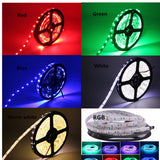 SMD5050 RGB LED Strip Waterproof 5M 300LED DC 12V 24V CCT RGBCCT  RGBW RGBWW WHITE WARM WHITE Fita LED Light Strips Flexible
