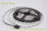 SMD5050 RGB LED Strip Waterproof 5M 300LED DC 12V 24V CCT RGBCCT  RGBW RGBWW WHITE WARM WHITE Fita LED Light Strips Flexible
