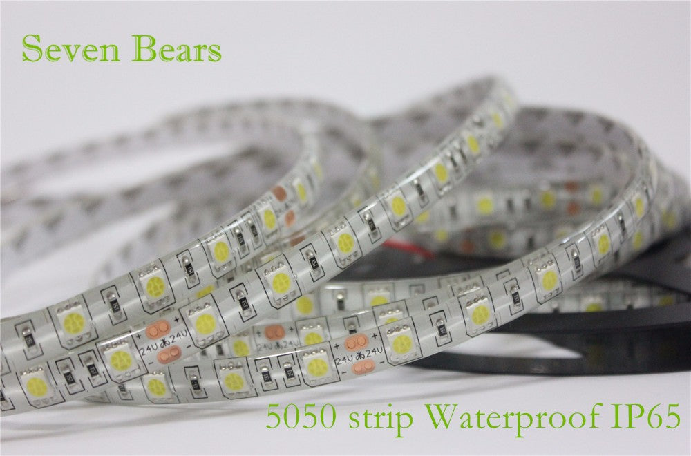SMD5050 RGB LED Strip Waterproof 5M 300LED DC 12V 24V CCT RGBCCT  RGBW RGBWW WHITE WARM WHITE Fita LED Light Strips Flexible