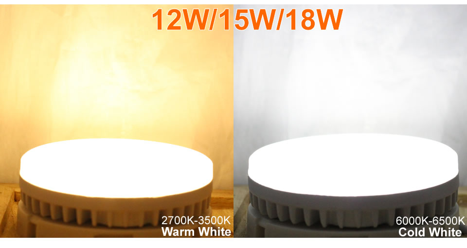 LED Bulb Light Under Cabinet Lights 5W 7W 9W 12W 15W 18W Wardrobe Light AC 85-265V Led Spotlight Cold Warm White Puck Light