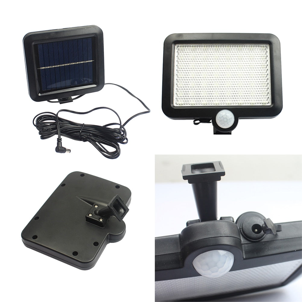 Solar Light Outdoors Solar Garden Light Waterproof PIR Motion Sensor Wall Lamp Spotlights Security Emergency Street Lamp