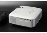 LED Mini Projector D40W,Video Beamer for Home Cinema.1600 Lumens, Support HD, Wireless Sync Display For iPhone/Android Phone