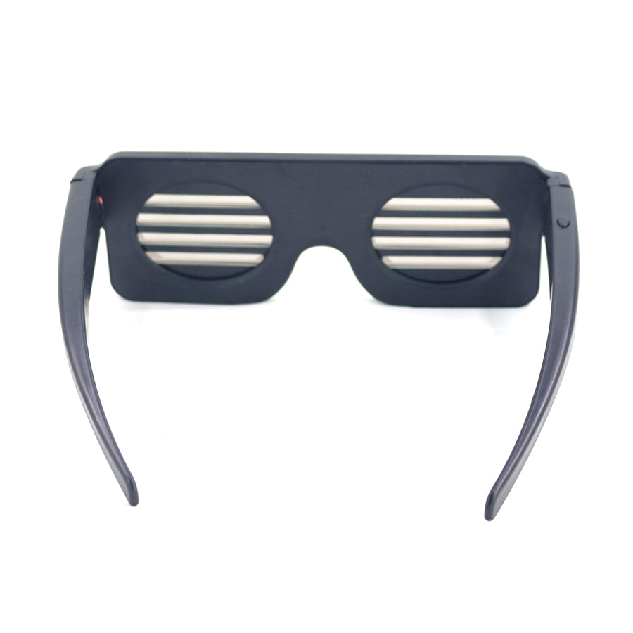 Quick Flash Led Party Glasses USB charge Luminous Glasses Christmas Concert light Toys