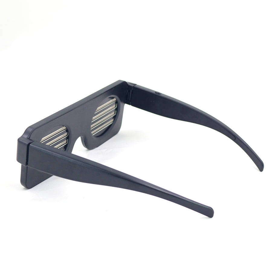 Quick Flash Led Party Glasses USB charge Luminous Glasses Christmas Concert light Toys