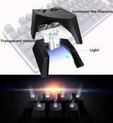 Gaming Mechanical Keyboard Blue Red Switch 87key Anti-ghosting RGB/Mix Backlit LED USB RU/US Wired Keyboard For Gamer PC Laptop