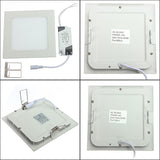 25W Square LED Panel Light Recessed Kitchen Bathroom Ceiling Lamp AC85-265V LED Downlight Warm White/Cool White