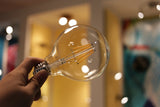 Filament Bulb G80 G95 G125 Big Global light bulb 2W 4W 6W 8W filament bulb E27 clear glass indoor lamp AC220V