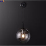 Nordic Modern LED Wall Lamp Glass Ball Bathroom Mirror Beside American Retro Wall Light Sconce Wandlamp Aplique Murale