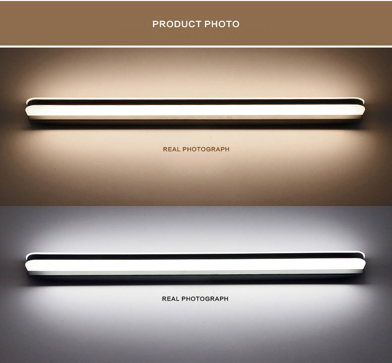 LED Mirror Light 40/50cm 9W/12W AC220-240V Waterproof Modern Cosmetic Acrylic Wall Lamp For Bathroom Light sconce lamp