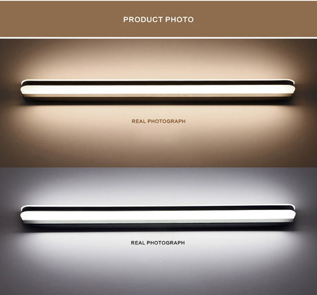 LED Mirror Light 40/50cm 9W/12W AC220-240V Waterproof Modern Cosmetic Acrylic Wall Lamp For Bathroom Light sconce lamp