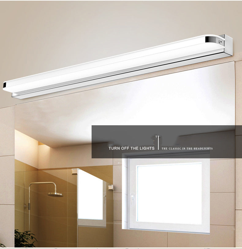 LED Mirror Light 40/50cm 9W/12W AC220-240V Waterproof Modern Cosmetic Acrylic Wall Lamp For Bathroom Light sconce lamp