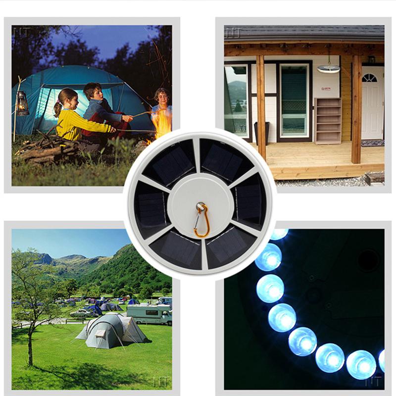 Solar Flag Pole Lights 26 LED Super Bright Weatherproof Auto ON/OFF Night Light for Camping Home Yard Farm Emegency Light