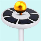 Solar Flag Pole Lights 26 LED Super Bright Weatherproof Auto ON/OFF Night Light for Camping Home Yard Farm Emegency Light