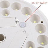 Solar Flag Pole Lights 26 LED Super Bright Weatherproof Auto ON/OFF Night Light for Camping Home Yard Farm Emegency Light