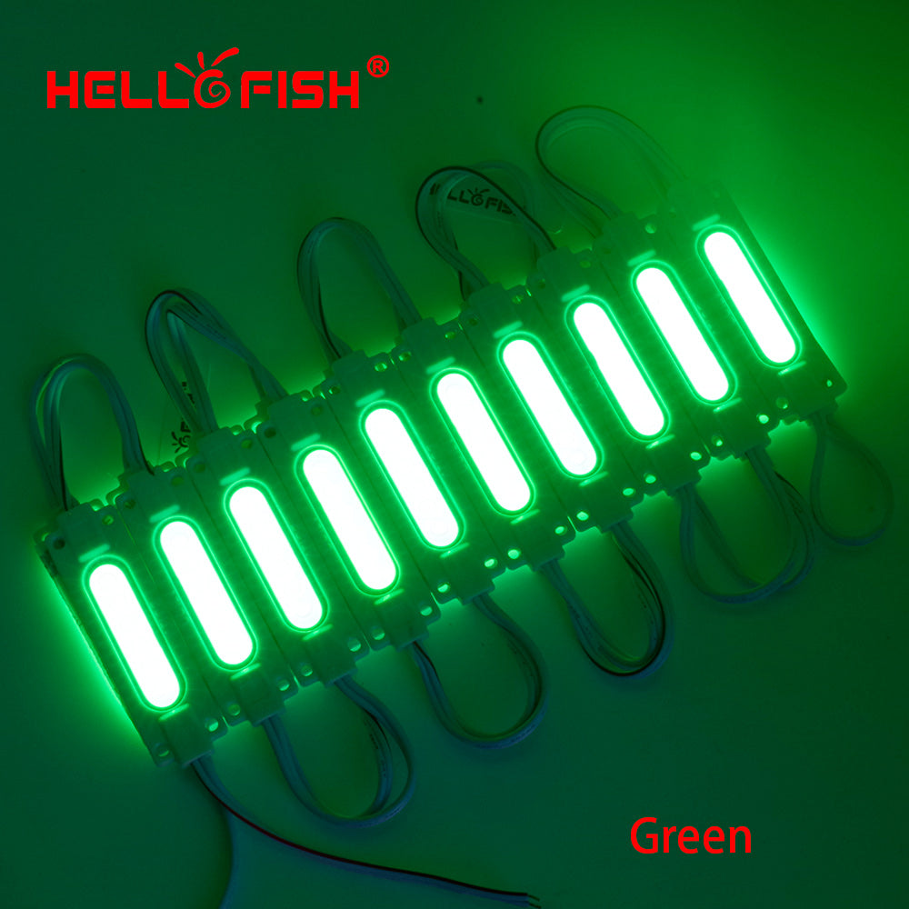 DC12V COB LED Modules 7020 Advertising Modules Luminous characters, backlight modules IP65 Waterproof