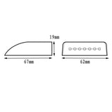 7 LED Smart Sensor Cabinets Light LED Night Light For Indoor Bedroom Cabinets Wardrobe Drawer Closet Pure White