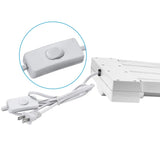 80W LED Utility Shop Lights Low Bay Ceiling Light Fixture Fluorescent Tube Replacement LED Garage Light Linear High Bay Workshop