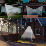 LED 800 LM emote control rotate bracket solar street light Outdoor  Solar Power Street Wall Lamp rPIR Motion Sensor