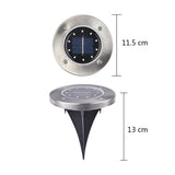 LED Solar Garden Light Solar Power Energy Ground Lawn Lamp With Sensitive Light Sensor Waterproof Outdoor Lights