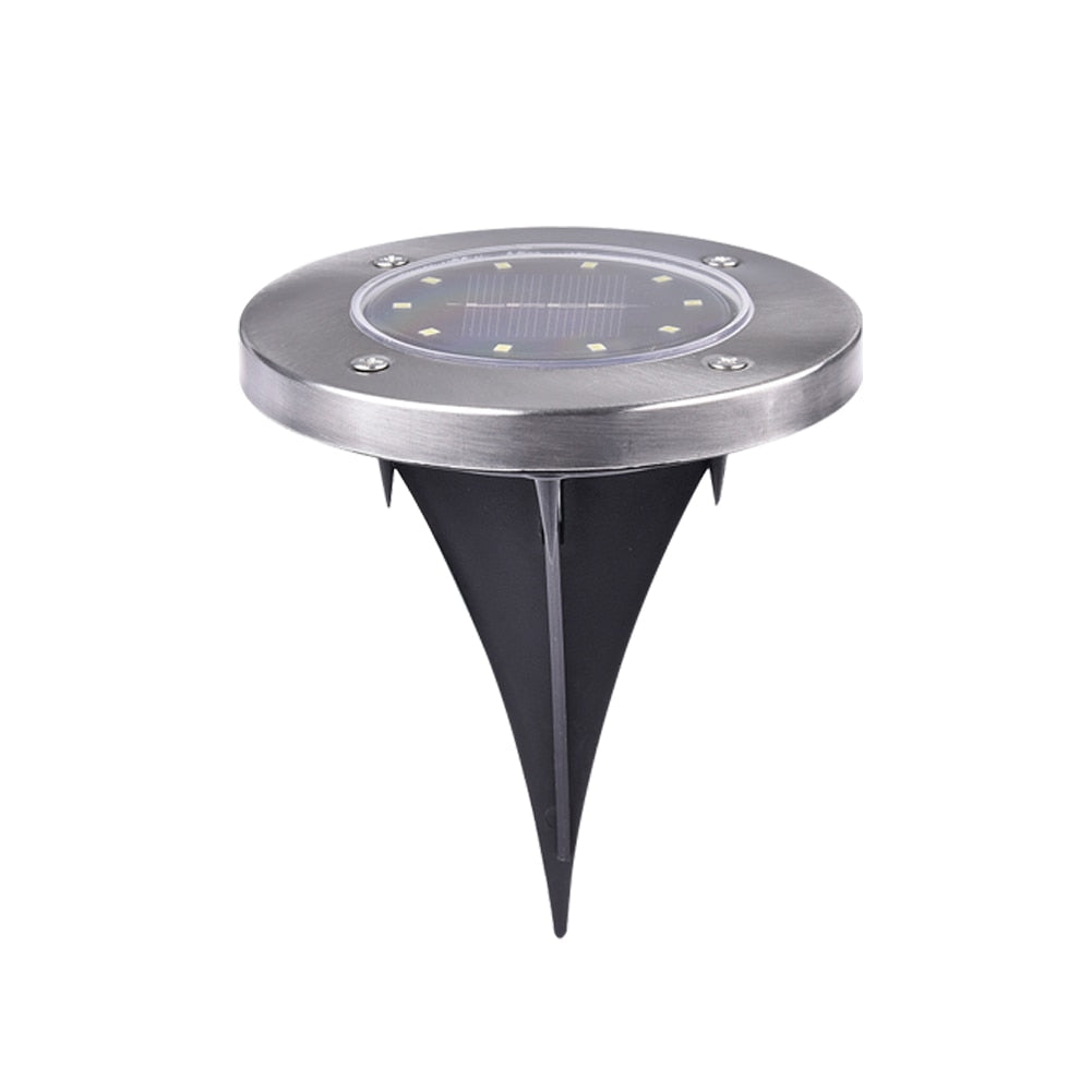 LED Solar Garden Light Solar Power Energy Ground Lawn Lamp With Sensitive Light Sensor Waterproof Outdoor Lights