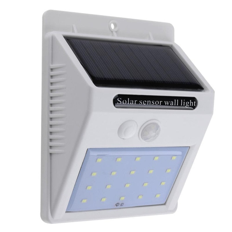 Solar Lamp LED Wall Solar Light Outdoor Security Lighting Nightlight with Motion Sensor Detector for Garden Back Door Step