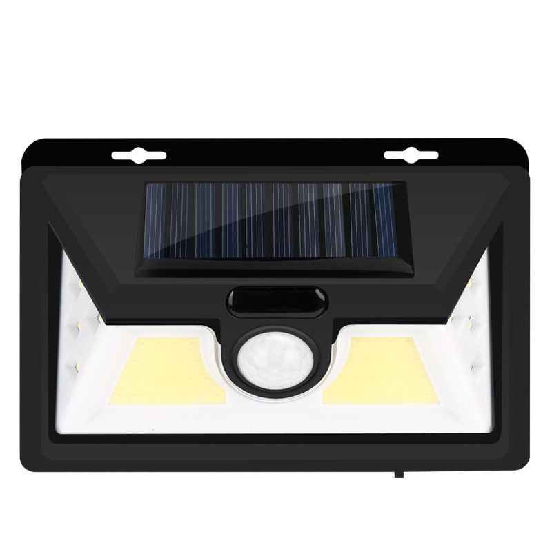 Solar Lamp LED Wall Solar Light Outdoor Security Lighting Nightlight with Motion Sensor Detector for Garden Back Door Step