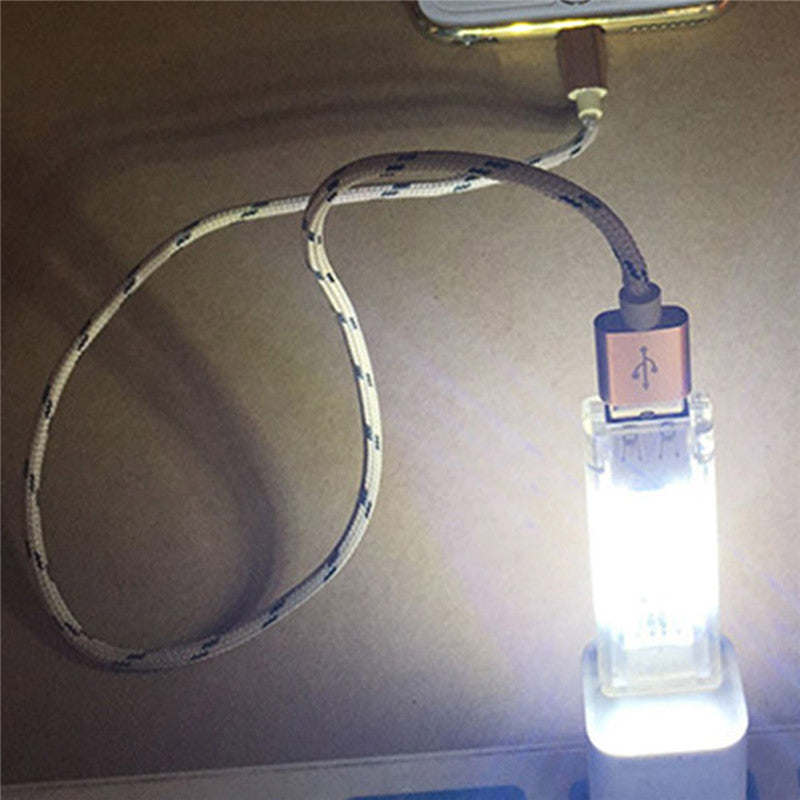 Mini USB LED Night Light 12LEDs 5V Bulb White Lamp for Reading Gadget Notebook Power Bank Computer Laptop night lamp