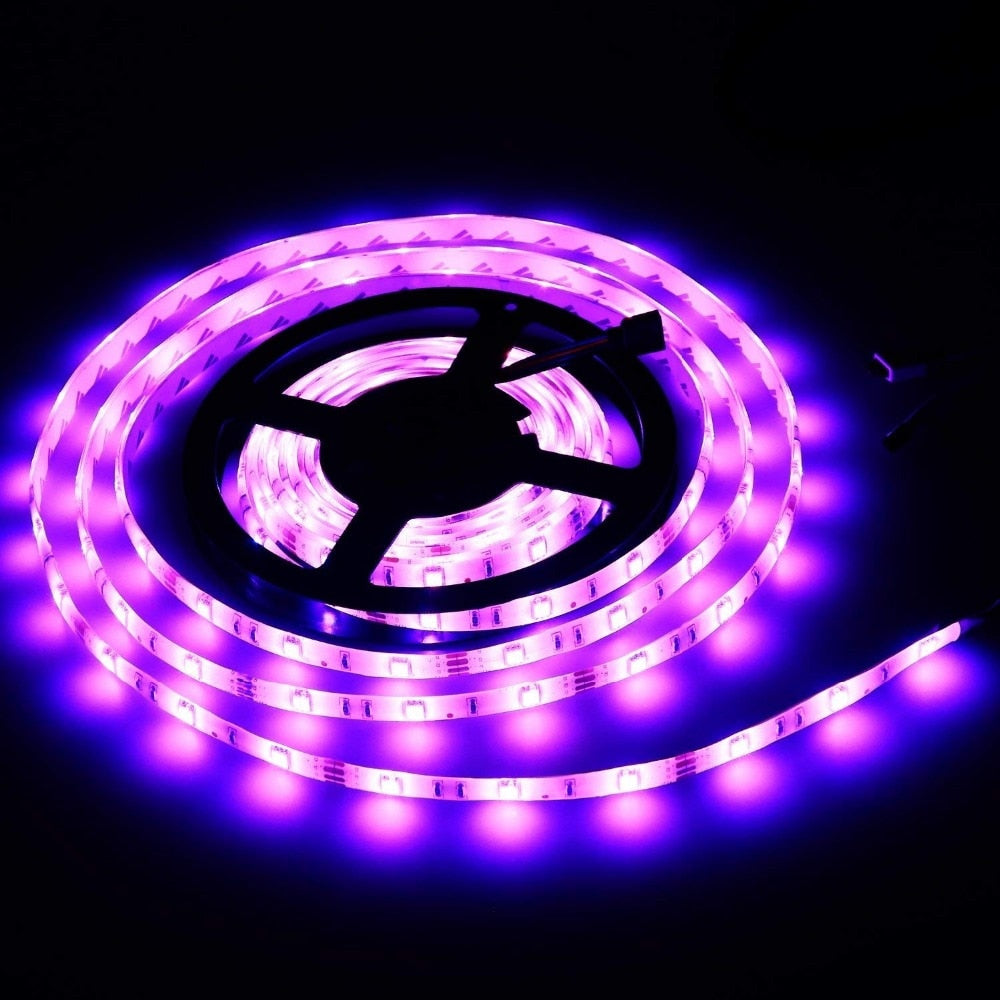 RGB LED Tape Wireless Wi-Fi LED Strip 5M 10M 15M Kit 12V 150leds Waterproof Flexible Rope Light +Wi-Fi Controller +Power Supply