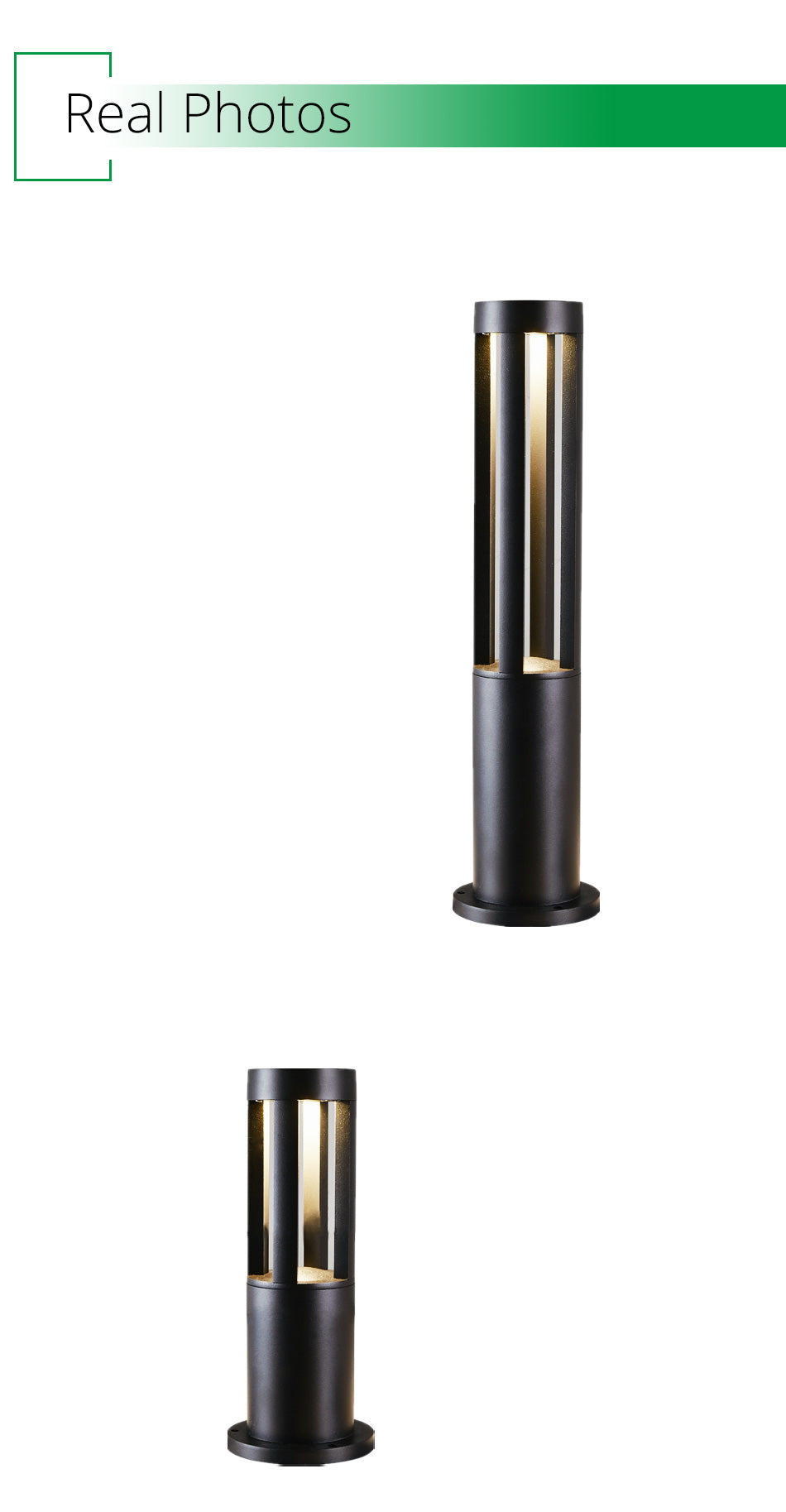 LED Landscape Garden Light Outdoor Waterproof for Lawn Decoration Yard Christmas Pathway Villa Garden Lighting Bollards Lamps