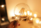 LED Filament Bulb E27 Retro Edison Lamp 220V E14 Vintage Candle Light Globe Chandelier Lighting COB Home Decors Light