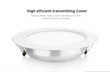 Original Mi Light RGB+CCT Ceiling Downlight AC86-265V 6W 12W 15W Waterproof Remote WiFi Control LED Panel light With LED Driver