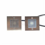 Outdoor Led Step Light IP68 Aluminum Embedded Staircase Corner Lamp Waterproof Recessed Wall Stair Lamp Footlight