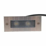 Outdoor Led Step Light IP68 Aluminum Embedded Staircase Corner Lamp Waterproof Recessed Wall Stair Lamp Footlight