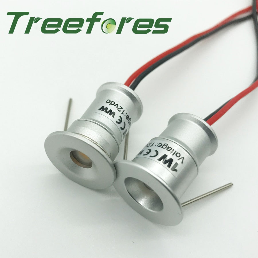 Mini LED Downlight 1W IP65 12V 15mm 25mm Outdoor Garden Bathroom Corridor Ceiling Spot Bulb Light SPA Sauna Lighting Lamp CE