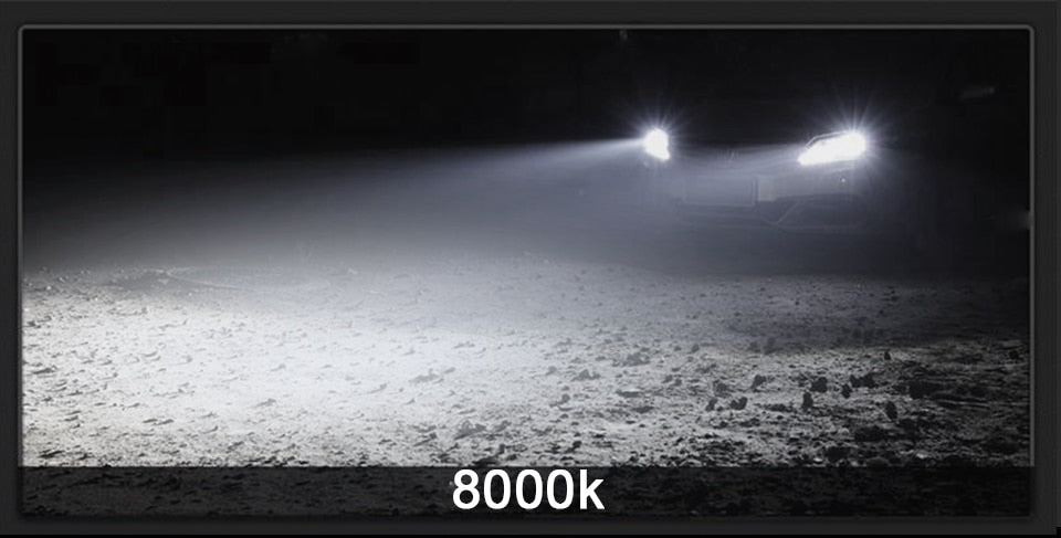 LED 4300K S2 H4 H7 H1 COB LED Headlight Bulbs H11 H13 12V 9005 9006 H3 9004 9007 9012 72W 8000LM Car LED lamp 3000K 8000K 6500K