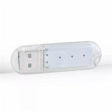USB LED Book Lights 3LEDs 8LEDs SMD 5630 5730 LED Bulb 5V Power Input White 5000-6500K Warm White 3000-3500K USB Night light
