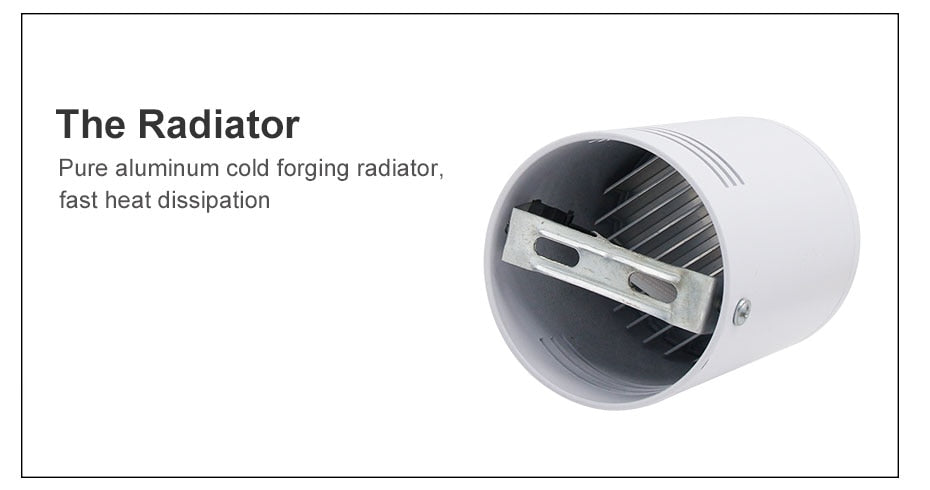 LED Downlights 3W 5W 7W 10W 15W Ceiling Lamps Spot Light AC85-265V Surface Mounted Down Light White/Warm white