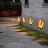 Solar Flame Flickering Garden Lamp Torch Light IP65 Outdoor Spotlights Landscape Decoration Led Lamp for Garden Pathways