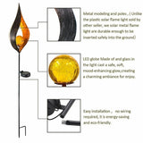 Solar Flame Flickering Garden Lamp Torch Light IP65 Outdoor Spotlights Landscape Decoration Led Lamp for Garden Pathways