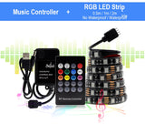 USB LED Strip 5050 RGB Changeable 5V Waterproof / No Waterproof  with USB Controller Set DIY TV Decoration LED Light.