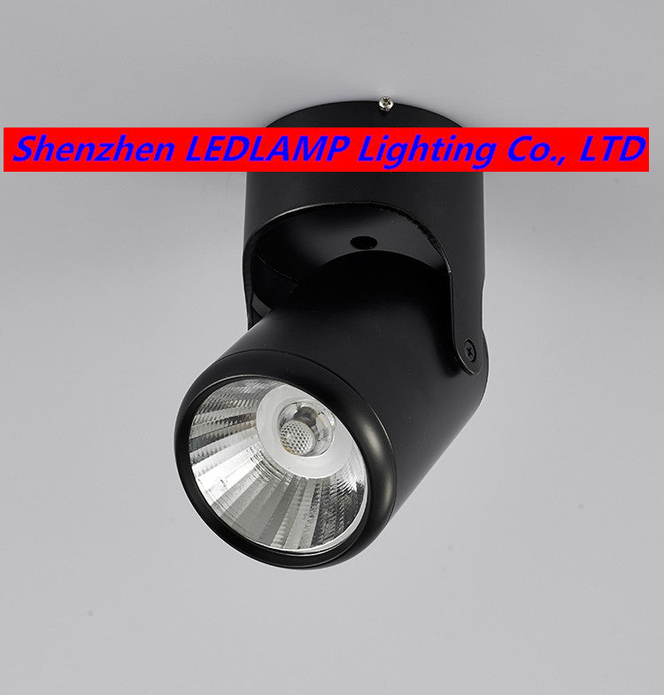 Led downlights 10W 20W COB Surface Mounted Ceiling Spot light 360 degree Rotation Ceiling Downlight White AC85-265V