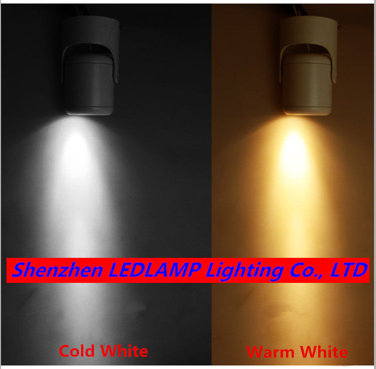 Led downlights 10W 20W COB Surface Mounted Ceiling Spot light 360 degree Rotation Ceiling Downlight White AC85-265V