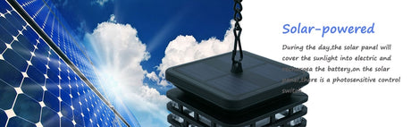 Solar Lights Flicking Flame Outdoor Solar Lantern Lamp Light Solar Powered LED Waterproof Hanging Light for garden yard pathway